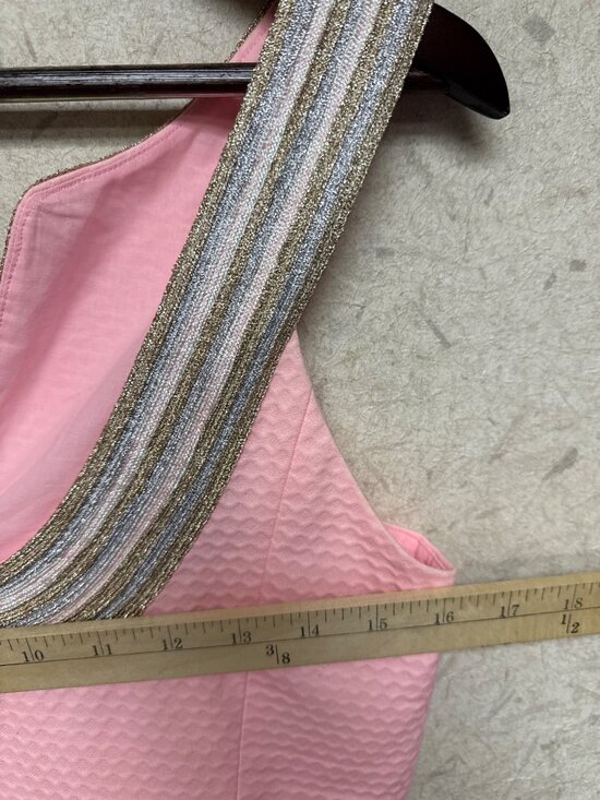 Lilly Pulitzer Valli Shift Dress Paradise Pink Size 4 Textured Sleeveless NWT - Picture 7 of 13